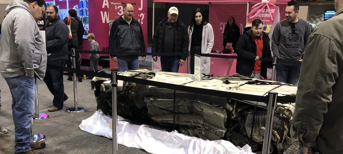 CRUSHED CAR Kansas City Auto Show