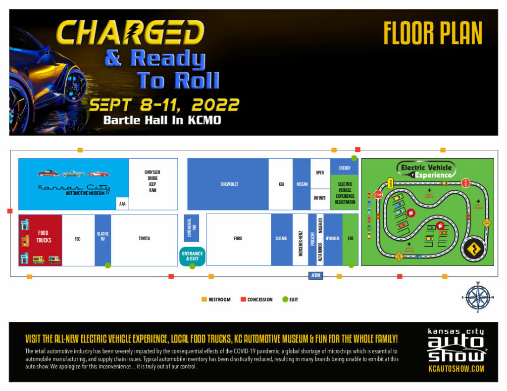 FLOORPLAN Kansas City Auto Show